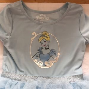 Disney NWT Girls Cinderella princess dress blue 4T